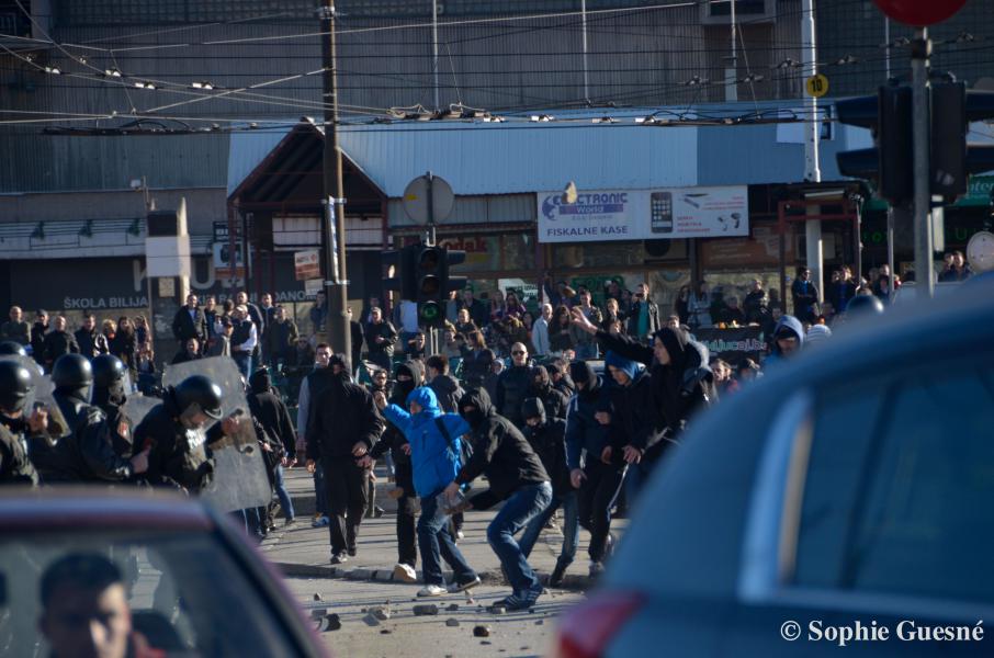 Sarajevo, riots, 7 February 2014