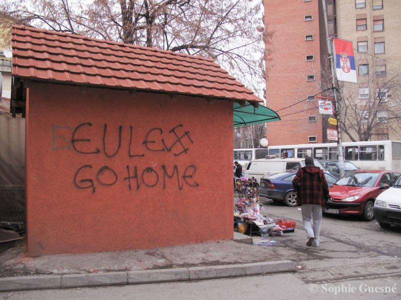 EULEX go home, Mitrovica
